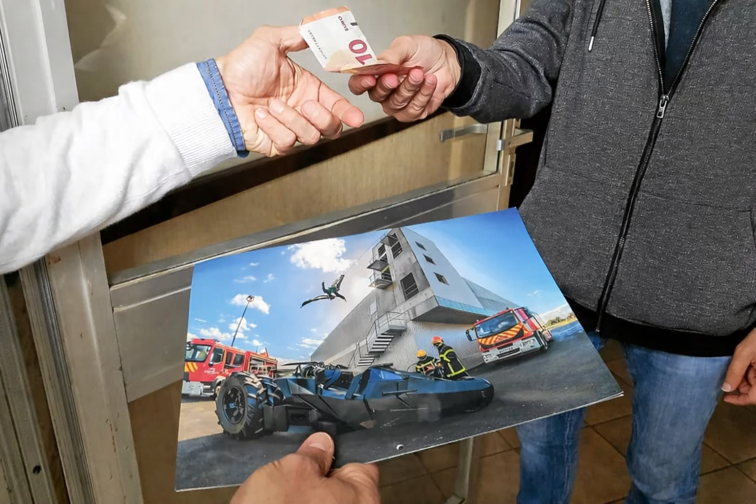 Tournée des calendriers pompiers
